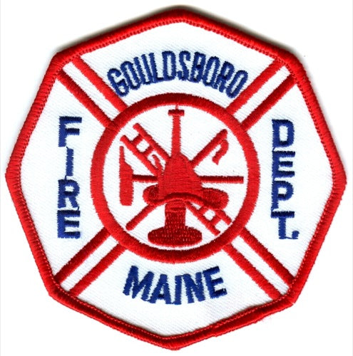 Gouldsboro Fire Department Patch Maine ME