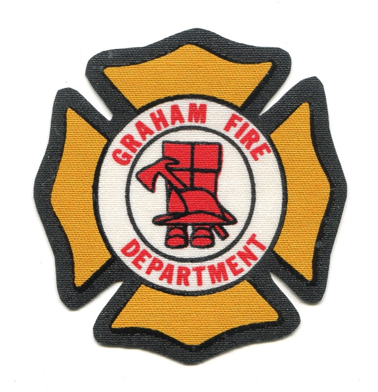 Graham Fire Department Patch North Carolina NC