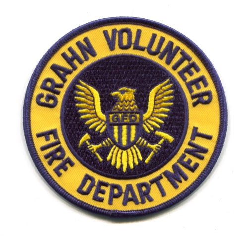 Grahn Volunteer Fire Department Patch Kentucky KY
