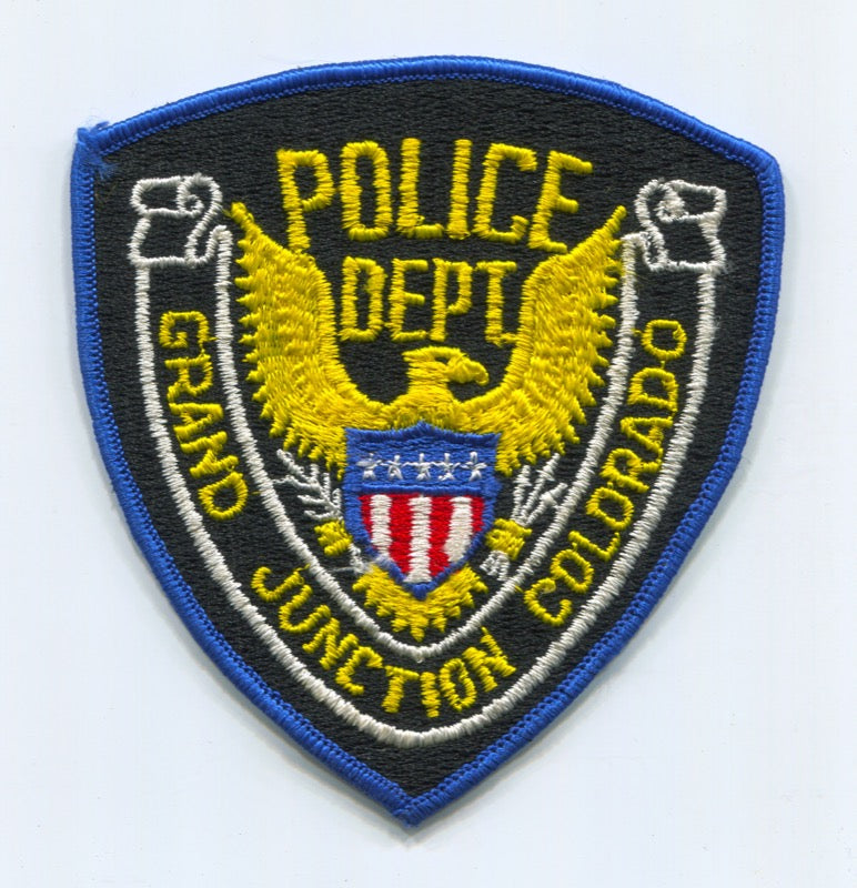 Grand Junction Police Department Patch Colorado CO