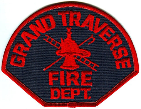 Grand Traverse Fire Department Patch Michigan MI