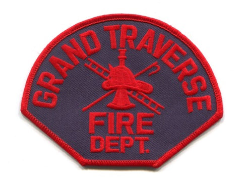 Grand Traverse Fire Department Patch Michigan MI