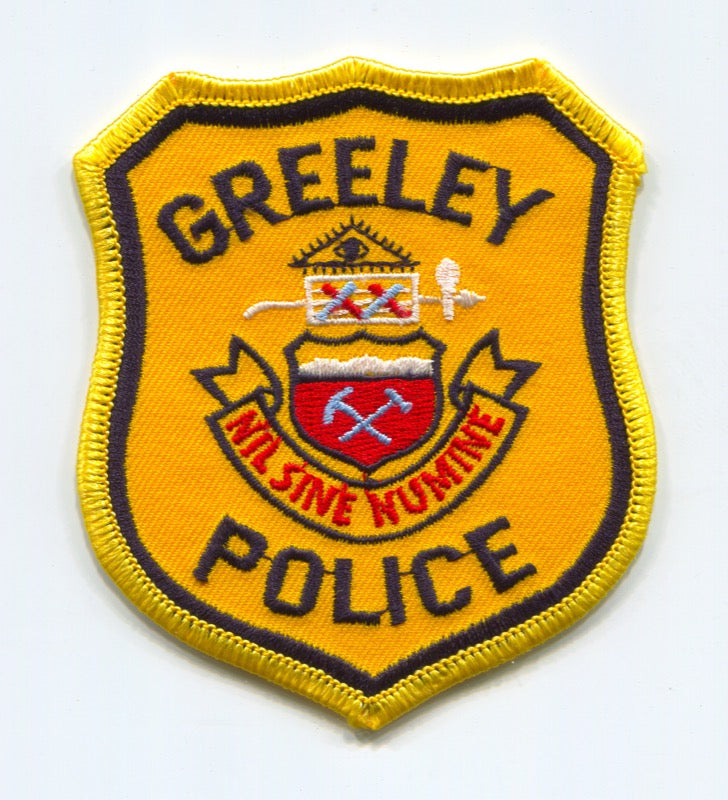 Greeley Police Department Patch Colorado CO