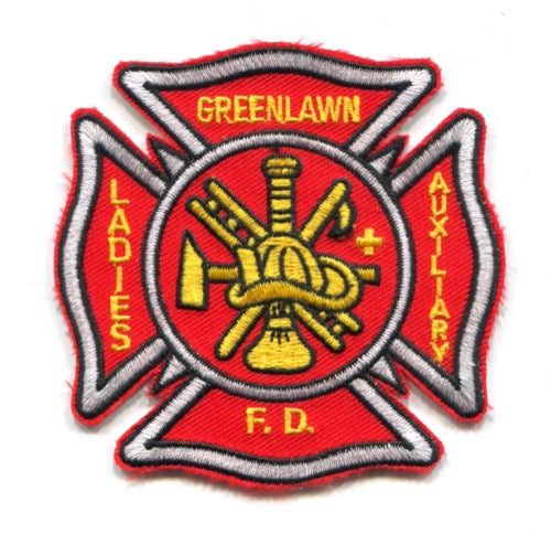 Greenlawn Fire Department Ladies Auxiliary Patch Unknown State