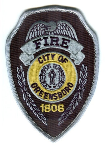 Greensboro Fire Department Patch North Carolina NC
