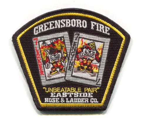 Greensboro Fire Department Station 7 Patch North Carolina NC