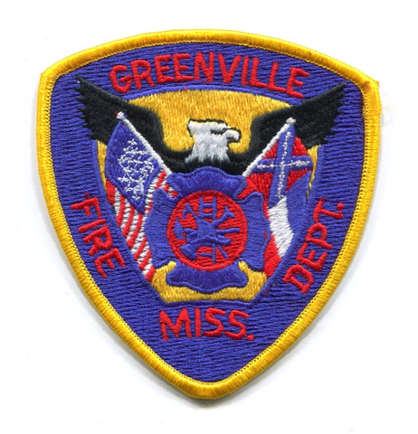 Greenville Fire Department Patch Mississippi MS