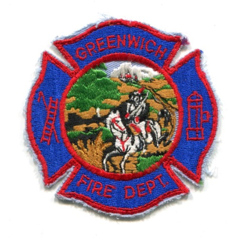 Greenwich Fire Department Patch Connecticut CT