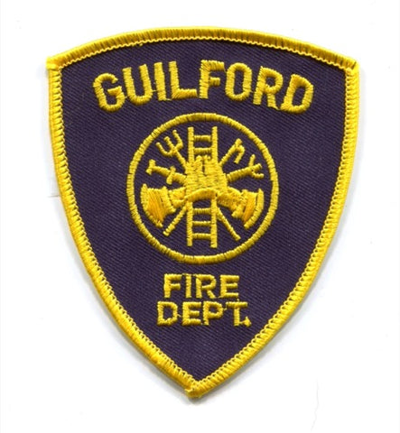 Guilford Fire Department Patch North Carolina NC