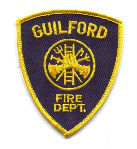 Guilford Fire Department Patch North Carolina NC