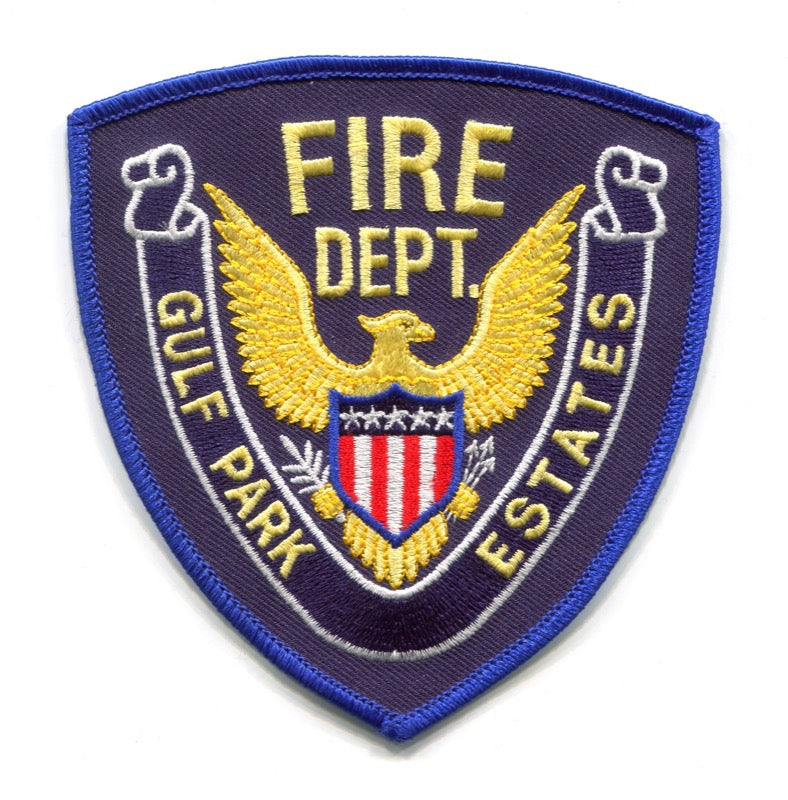 Gulf Park Estates Fire Department Patch Mississippi MS