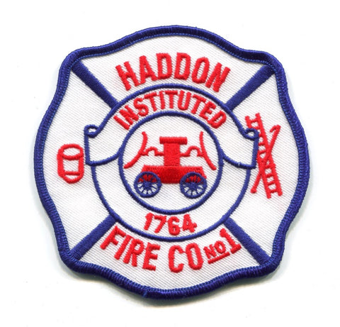 Haddon Fire Company Number 1 Patch New Jersey NJ