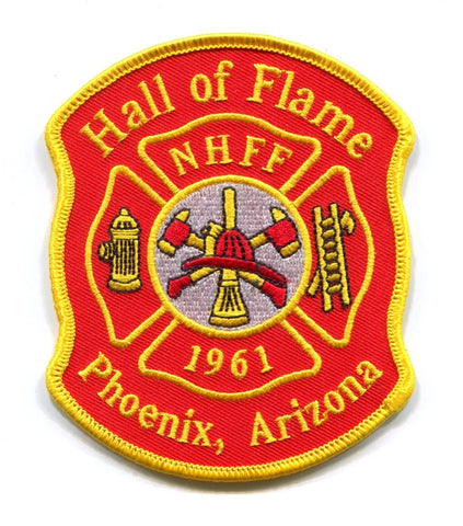 Hall of Flame Museum of Firefighting Phoenix NHFF Fire Patch Arizona AZ