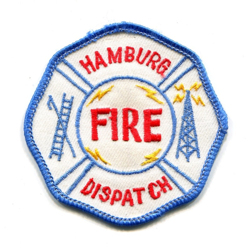 Hamburg Fire Department Dispatch Patch New York NY