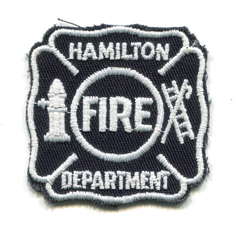 Hamilton Fire Department Patch Unknown State