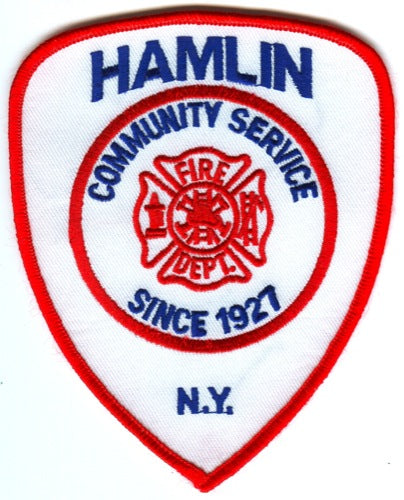 Hamlin Fire Department Patch New York NY