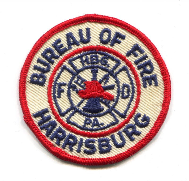 Harrisburg Bureau of Fire Department Patch Pennsylvania PA