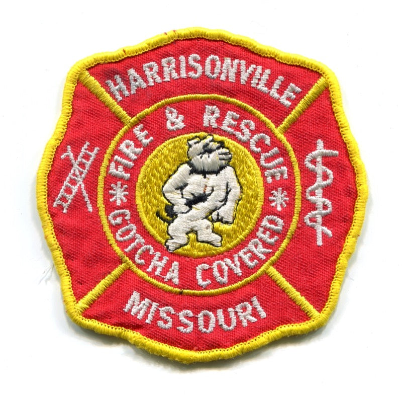 Harrisonville Fire and Rescue Department Patch Missouri MO