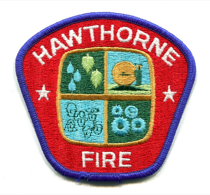 Hawthorne Fire Department Patch California CA