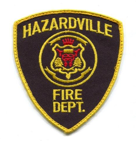 Hazardville Fire Department Patch Connecticut CT