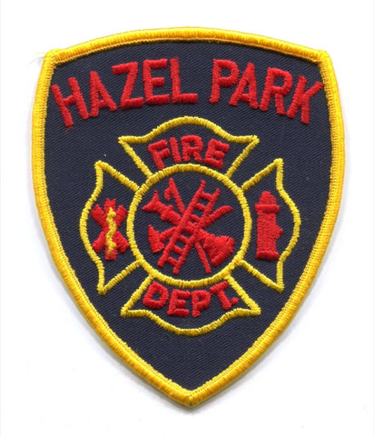 Hazel Park Fire Department Patch Michigan MI