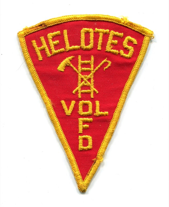 Helotes Volunteer Fire Department Patch Texas TX