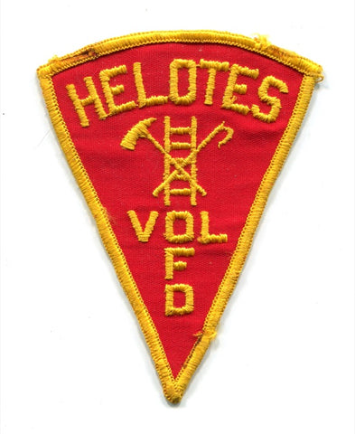 Helotes Volunteer Fire Department Patch Texas TX
