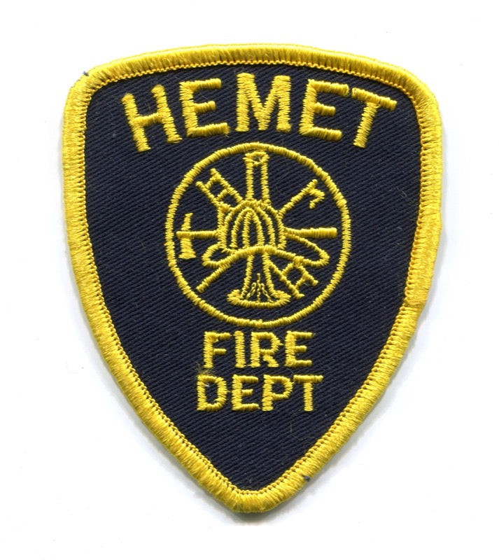 Hemet Fire Department Patch California CA