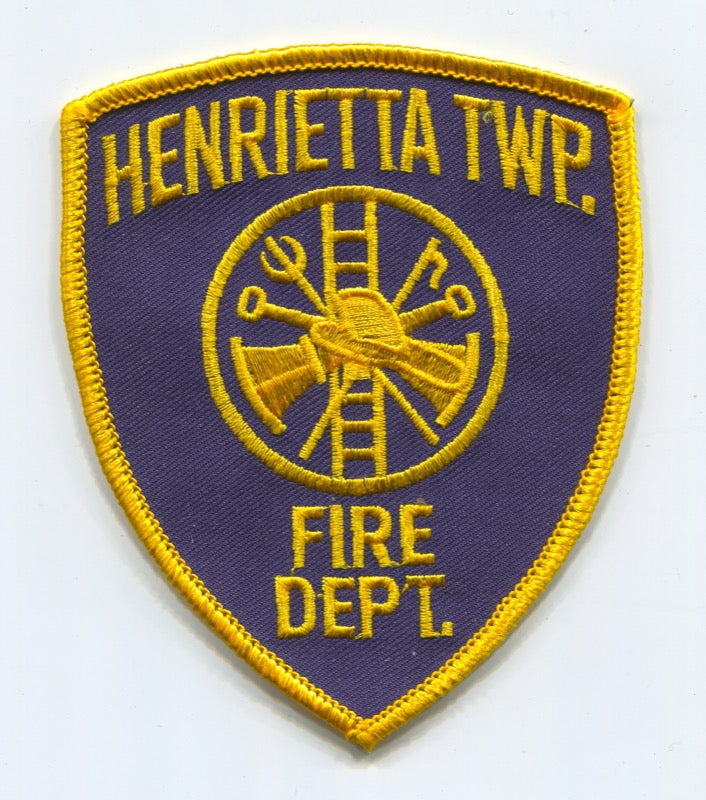 Henrietta Township Fire Department Patch Michigan MI