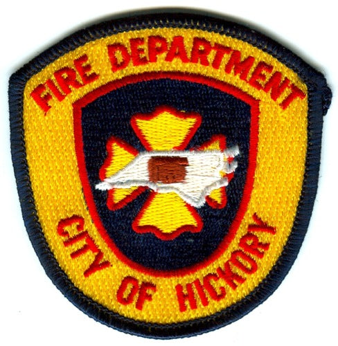 Hickory Fire Department Patch North Carolina NC