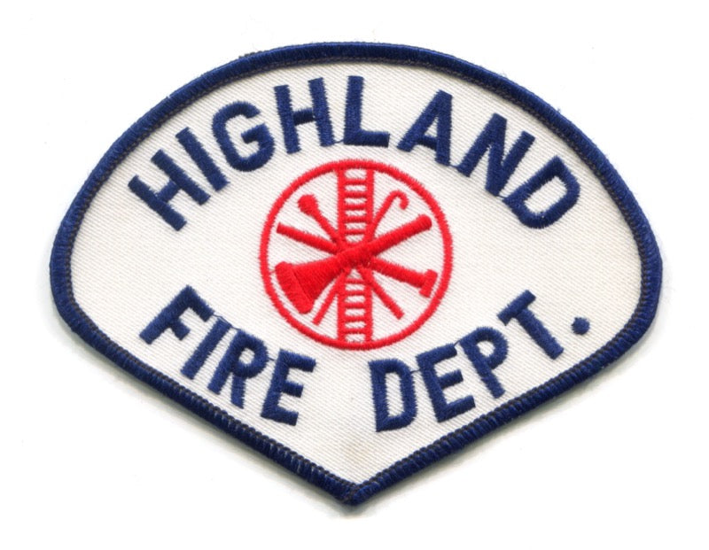 Highland Fire Department Patch Indiana IN