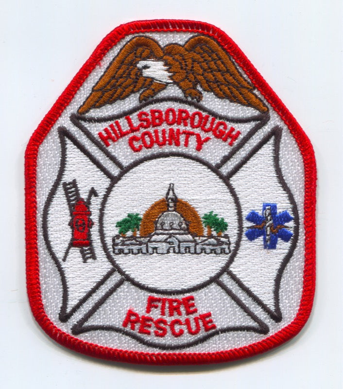 Hillsborough County Fire Rescue Department Patch Florida FL