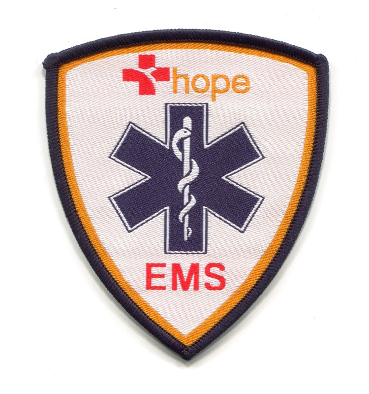 Singapore - Hope Ambulance Emergency Medical Services EMS Patch