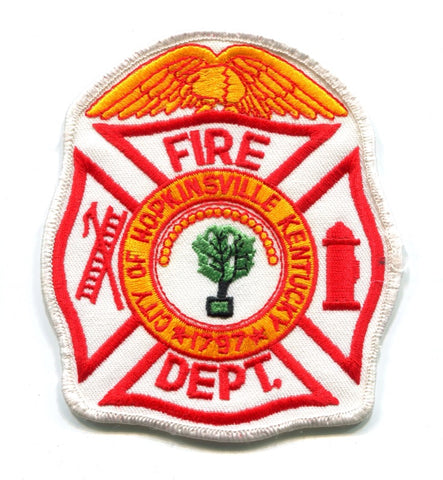 Hopkinsville Fire Department Patch Kentucky KY