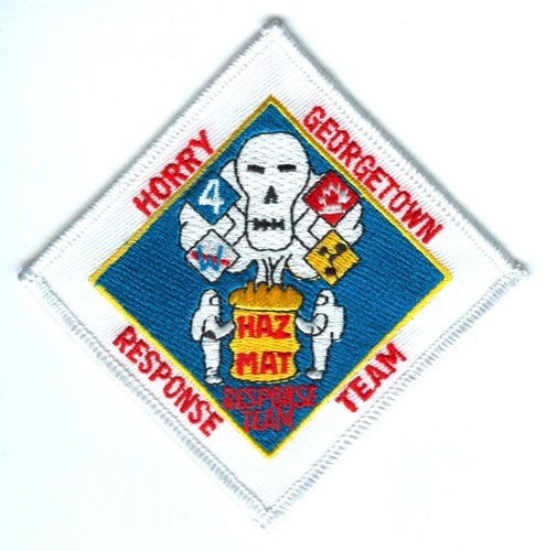 Horry Georgetown County Fire HazMat Response Team Patch South Carolina SC