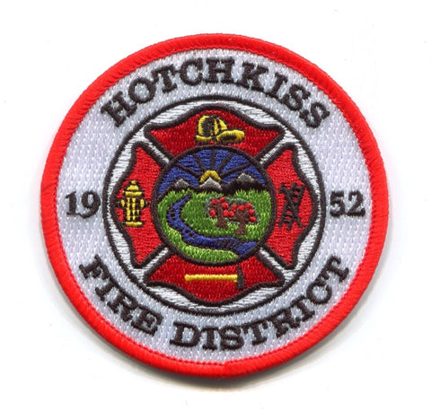 Hotchkiss Fire District Patch Colorado CO