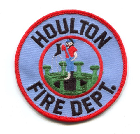 Houlton Fire Department Patch Maine ME