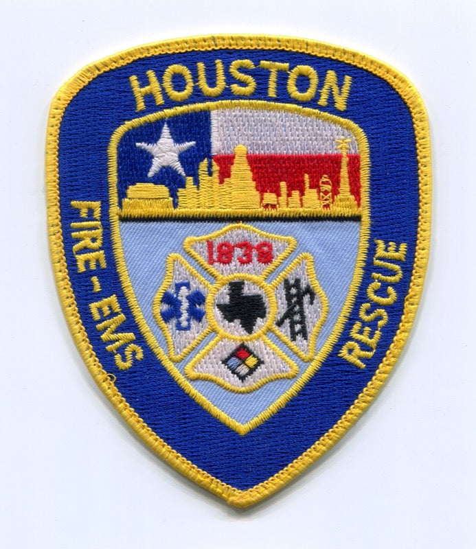 Houston Fire Department Patch Texas TX