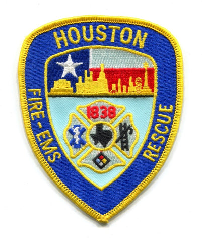 Houston Fire Department Patch Texas TX