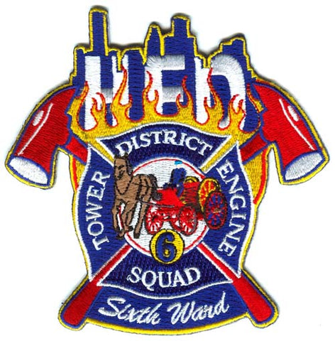 Houston Fire Department Station 6 Patch Texas TX