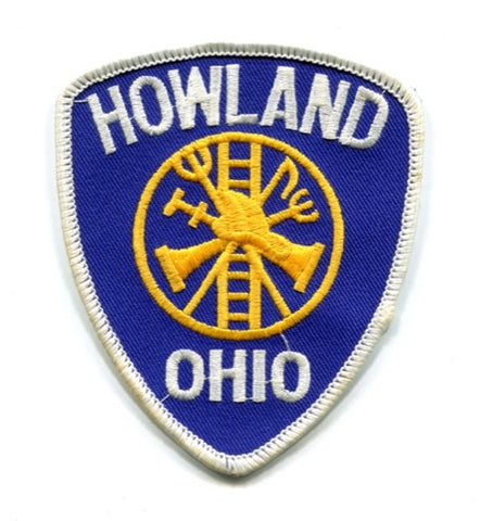 Howland Volunteer Fire Department Patch Ohio OH
