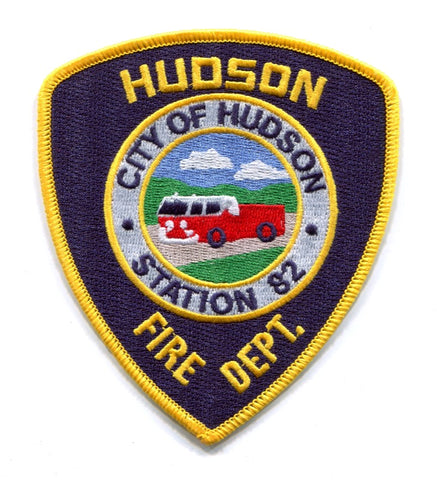Hudson Fire Department Station 82 Patch Michigan MI