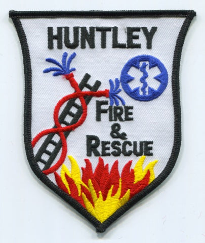 Huntley Fire and Rescue Department Patch Illinois IL