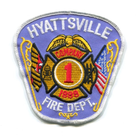 Hyattsville Fire Department Company 1 Patch Maryland MD