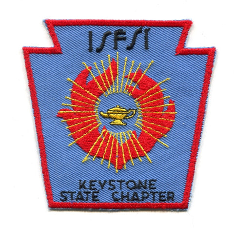 International Society of Fire Service Instructors ISFSI Keystone Patch Pennsylvania PA