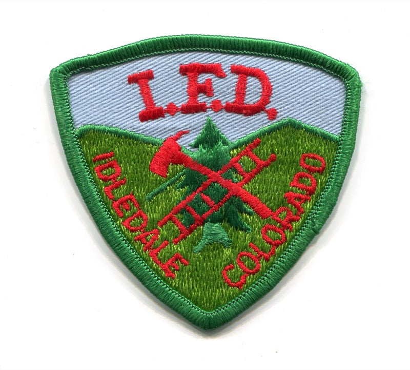 Idledale Fire Department Patch Colorado CO