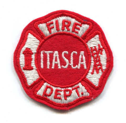 Itasca Fire Department Patch Illinois IL