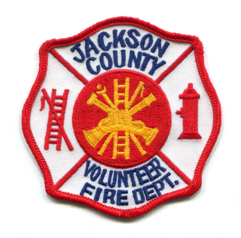 Jackson County Volunteer Fire Department Patch Unknown State