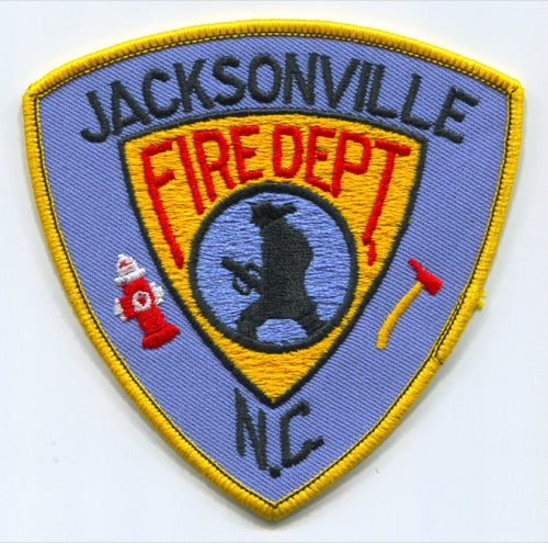Jacksonville Fire Department Patch North Carolina NC