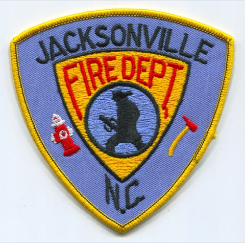 Jacksonville Fire Department Patch North Carolina NC